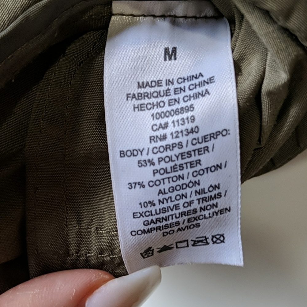 Army Green Spring/Fall Jacket - Picture 7 of 8